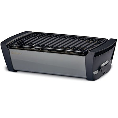 Enders Aurora raucharmer Tischgrill, mobiler Holzkohle-Grill, kleiner Grill, Balkon-Grill, Picknick-Grill, Camping-Grill, Grill mit Belüftung, grey #1364, 26x47x13,5 cm im Sale